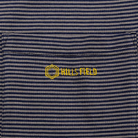 FIELD BORDER BIG POCKET T-SHIRT ブラック