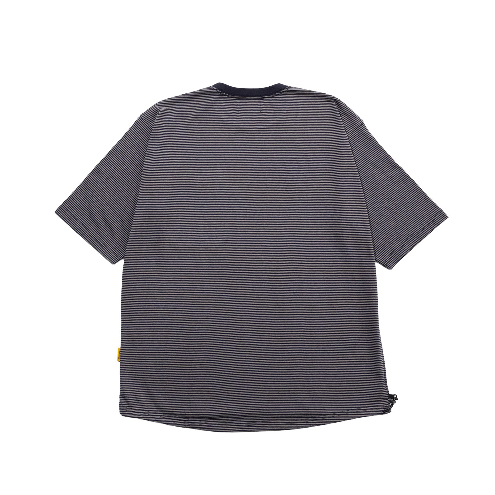 FIELD BORDER BIG POCKET T-SHIRT ブラック