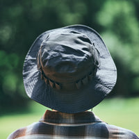 FIELD POCKET SAFARI HAT ブラック