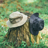FIELD POCKET SAFARI HAT ブラック