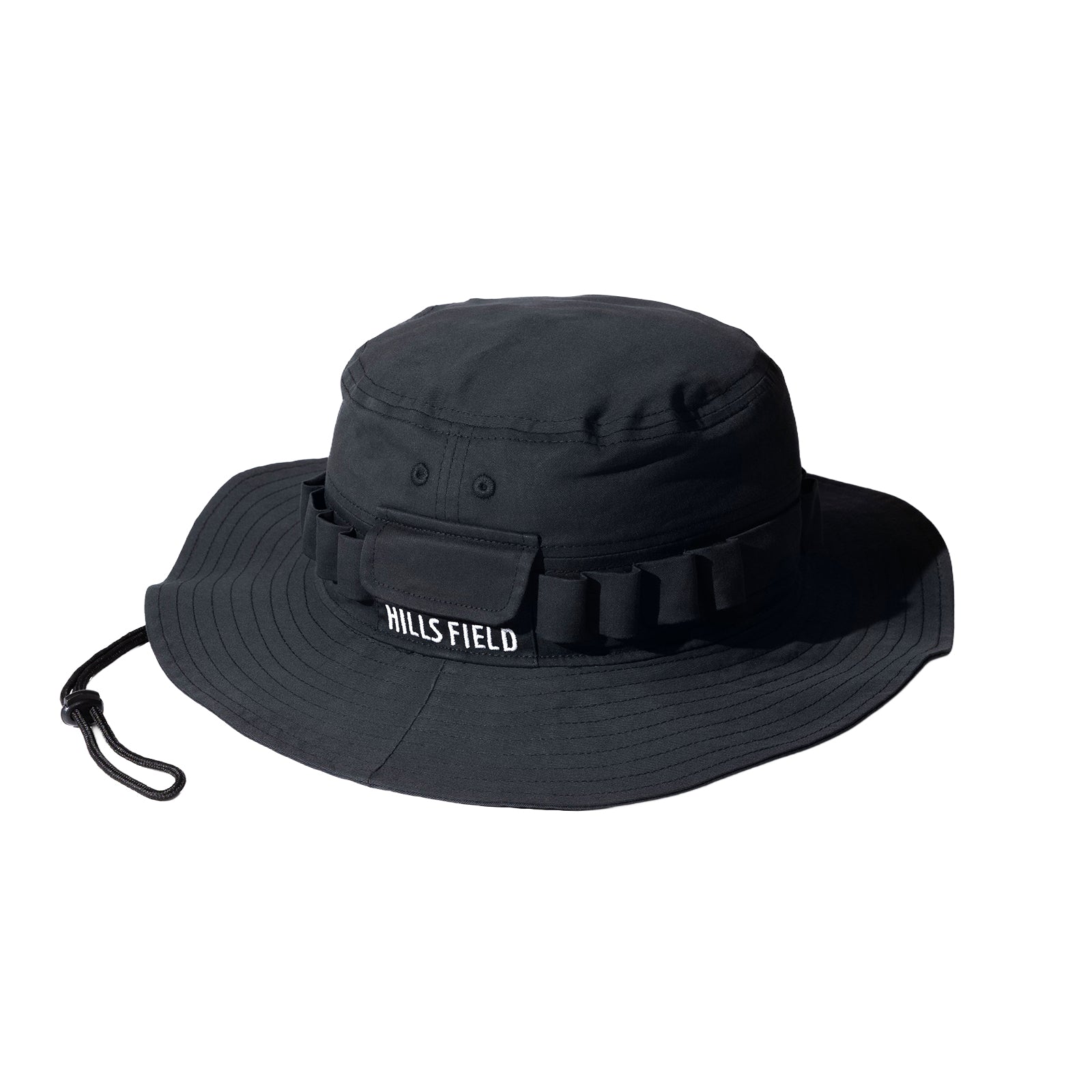 FIELD POCKET SAFARI HAT ブラック