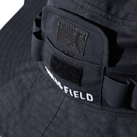 FIELD POCKET SAFARI HAT ブラック