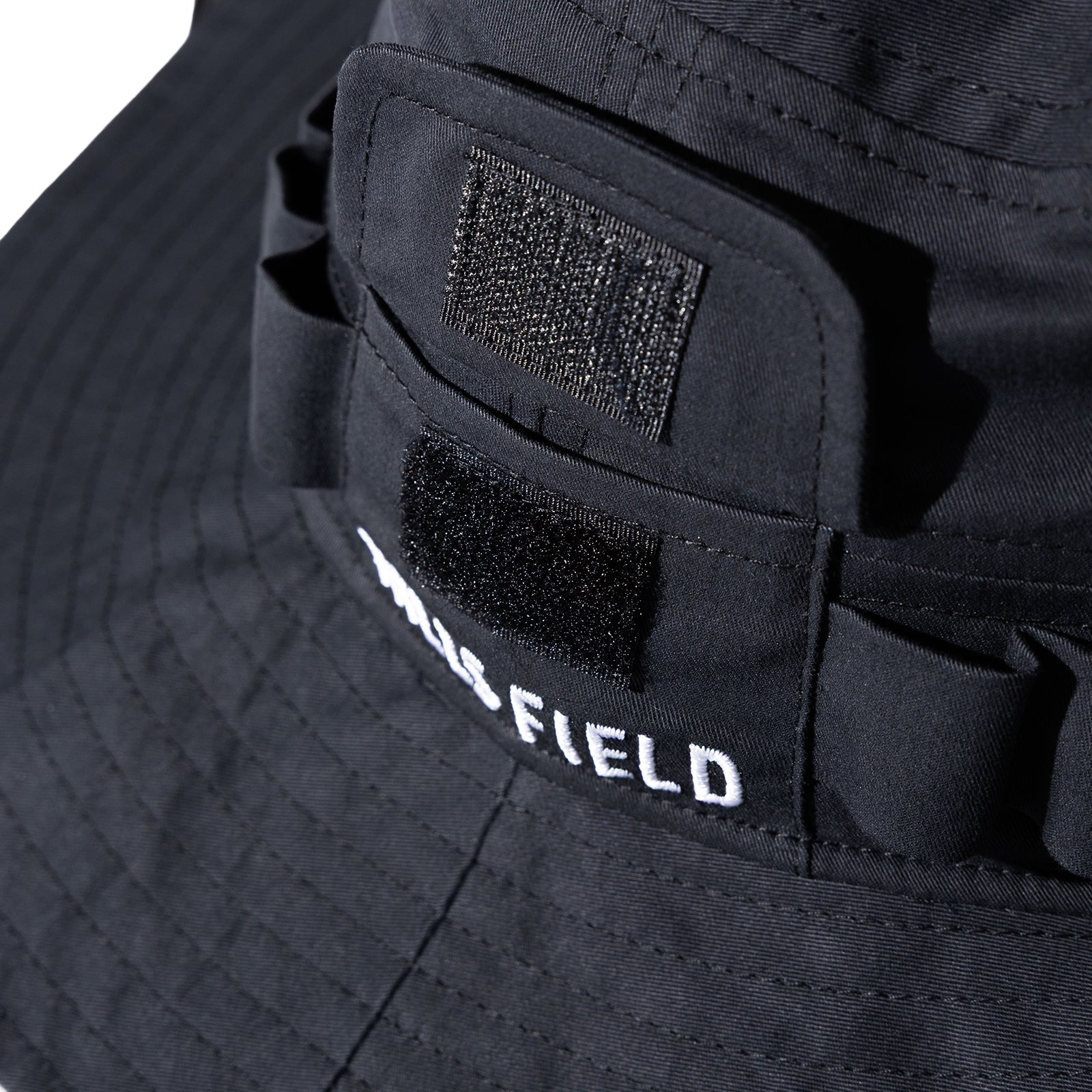 FIELD POCKET SAFARI HAT ブラック