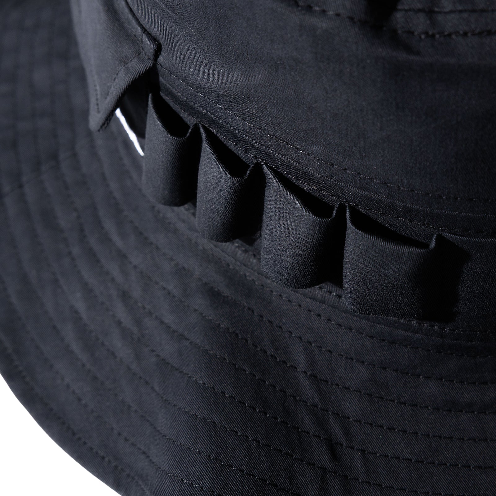 FIELD POCKET SAFARI HAT ブラック