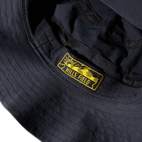 FIELD POCKET SAFARI HAT ブラック