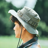 FIELD POCKET SAFARI HAT カーキ