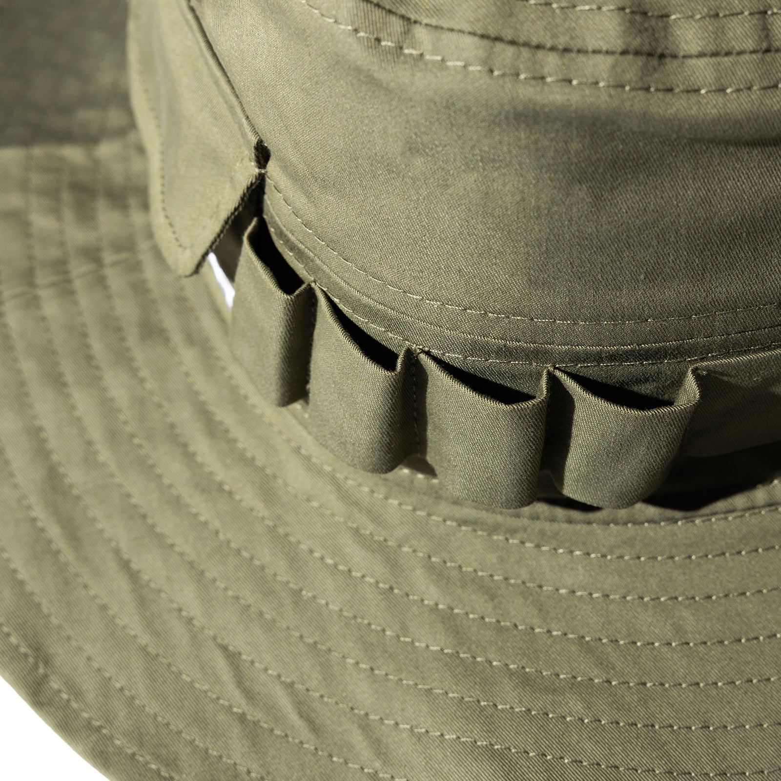FIELD POCKET SAFARI HAT カーキ
