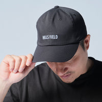 HILLS FIELD BASIC LOGO CAP ブラック