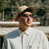 HILLS FIELD BASIC LOGO CAP ベージュ