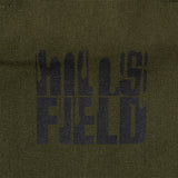 HILLS FIELD DRIP LOGO TOTE BAG オリーブ