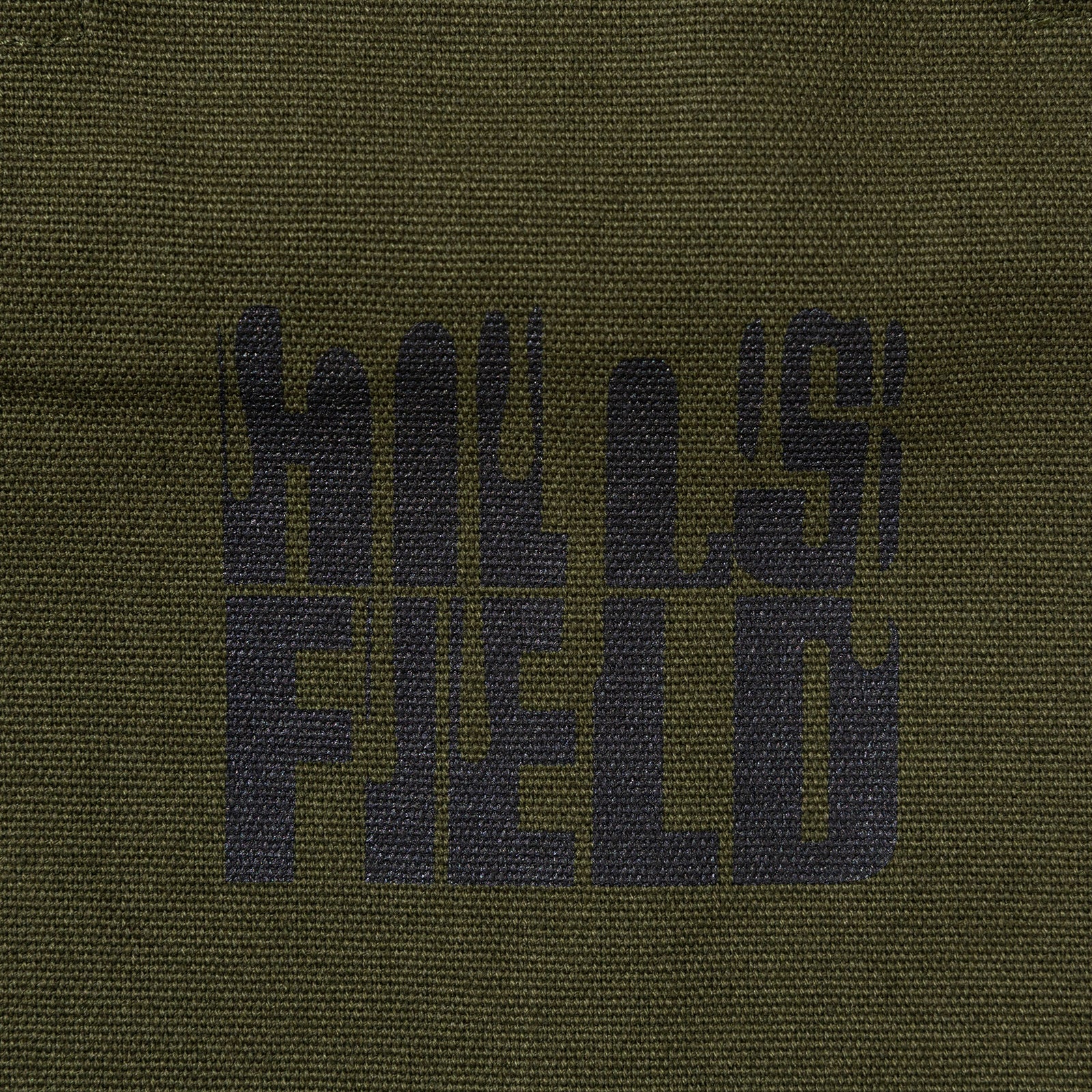 HILLS FIELD DRIP LOGO TOTE BAG オリーブ