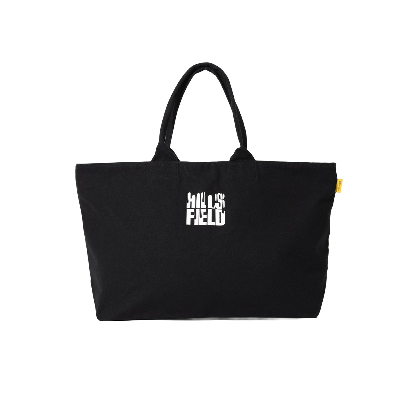 HILLS FIELD DRIP LOGO TOTE BAG ブラック