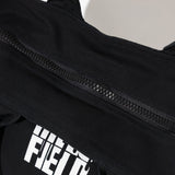 HILLS FIELD DRIP LOGO TOTE BAG ブラック