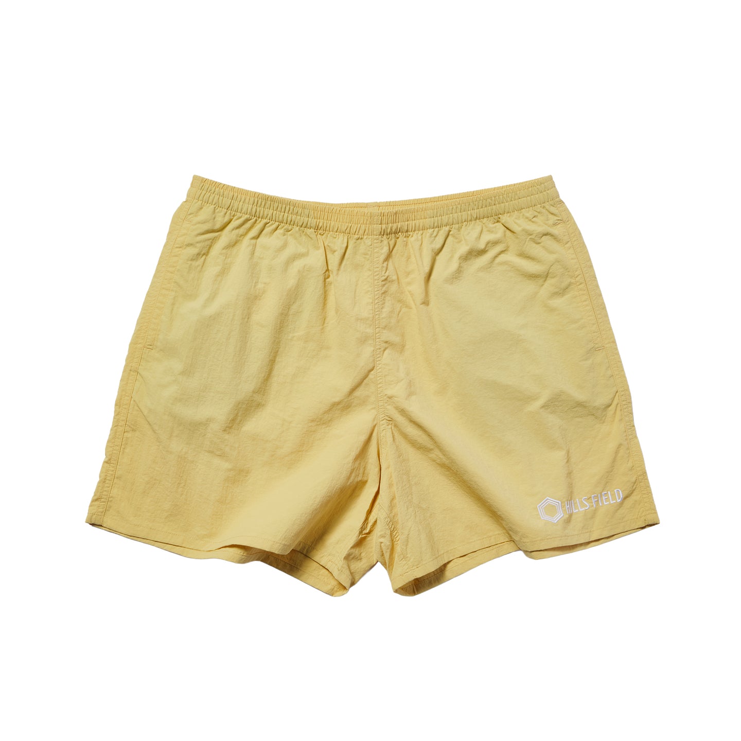 HILLS FIELD LOGO NYLON SHORT PANTS ロゴナイロンショートパンツ イエロー