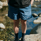 HILLS FIELD LOGO NYLON SHORT PANTS ロゴナイロンショートパンツ ライトネイビー