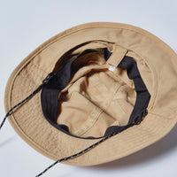 HILLS FIELD SUNSHADE HAT ベージュ