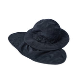HILLS FIELD SUNSHADE HAT ブラック