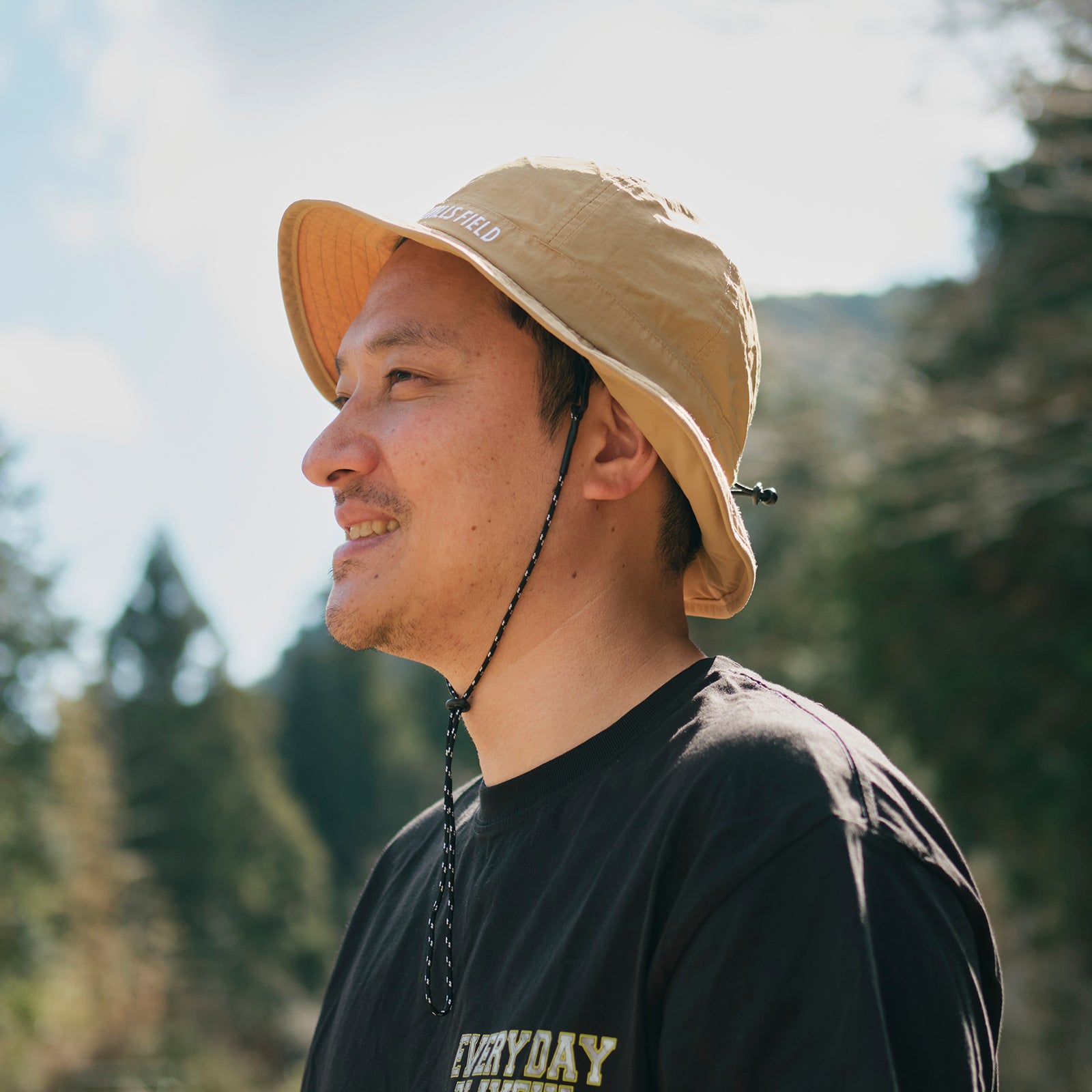 HILLS FIELD SUNSHADE HAT ベージュ
