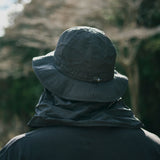 HILLS FIELD SUNSHADE HAT ブラック