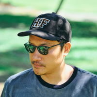 HF WAPPEN CORDUROY CAP ブラック