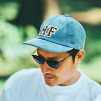 HF WAPPEN CORDUROY CAP ブルー