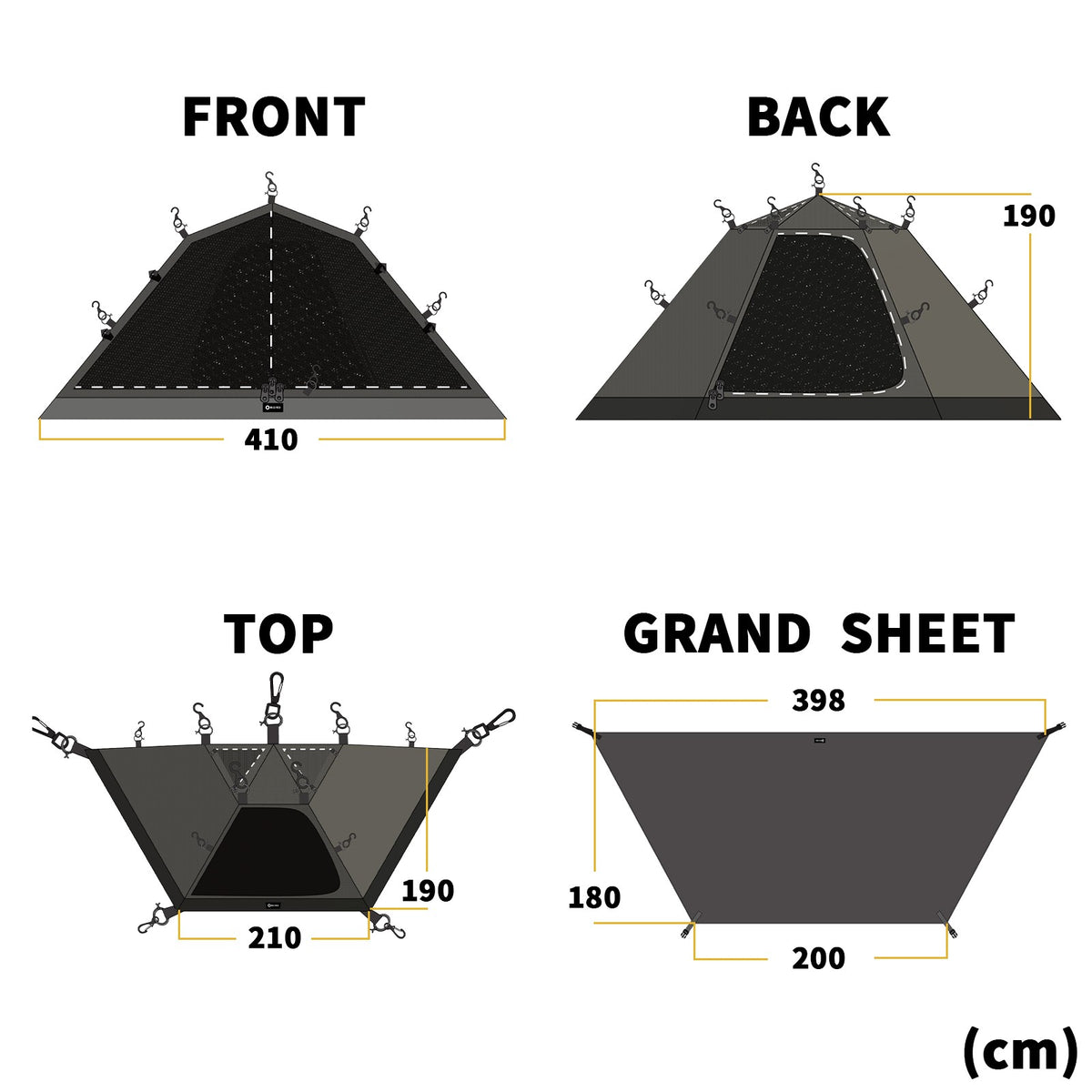 BIG TOP 専用オプション インナーテント
