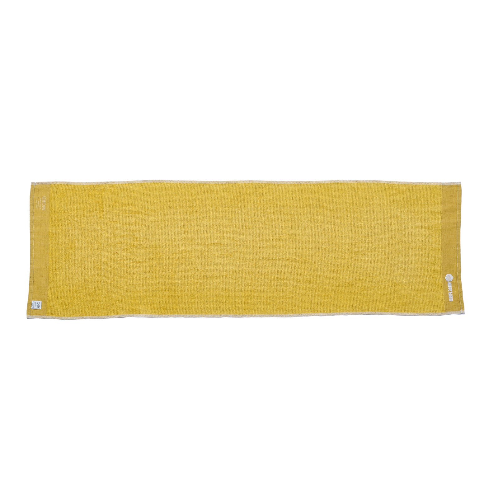 HILLS FIELD × MOKU FACE TOWEL フェイスタオル イエロー