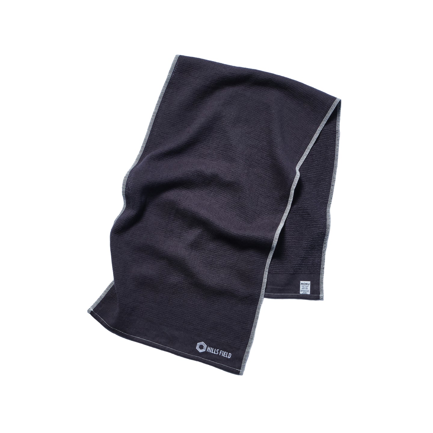 HILLS FIELD × MOKU FACE TOWEL フェイスタオル チャコール