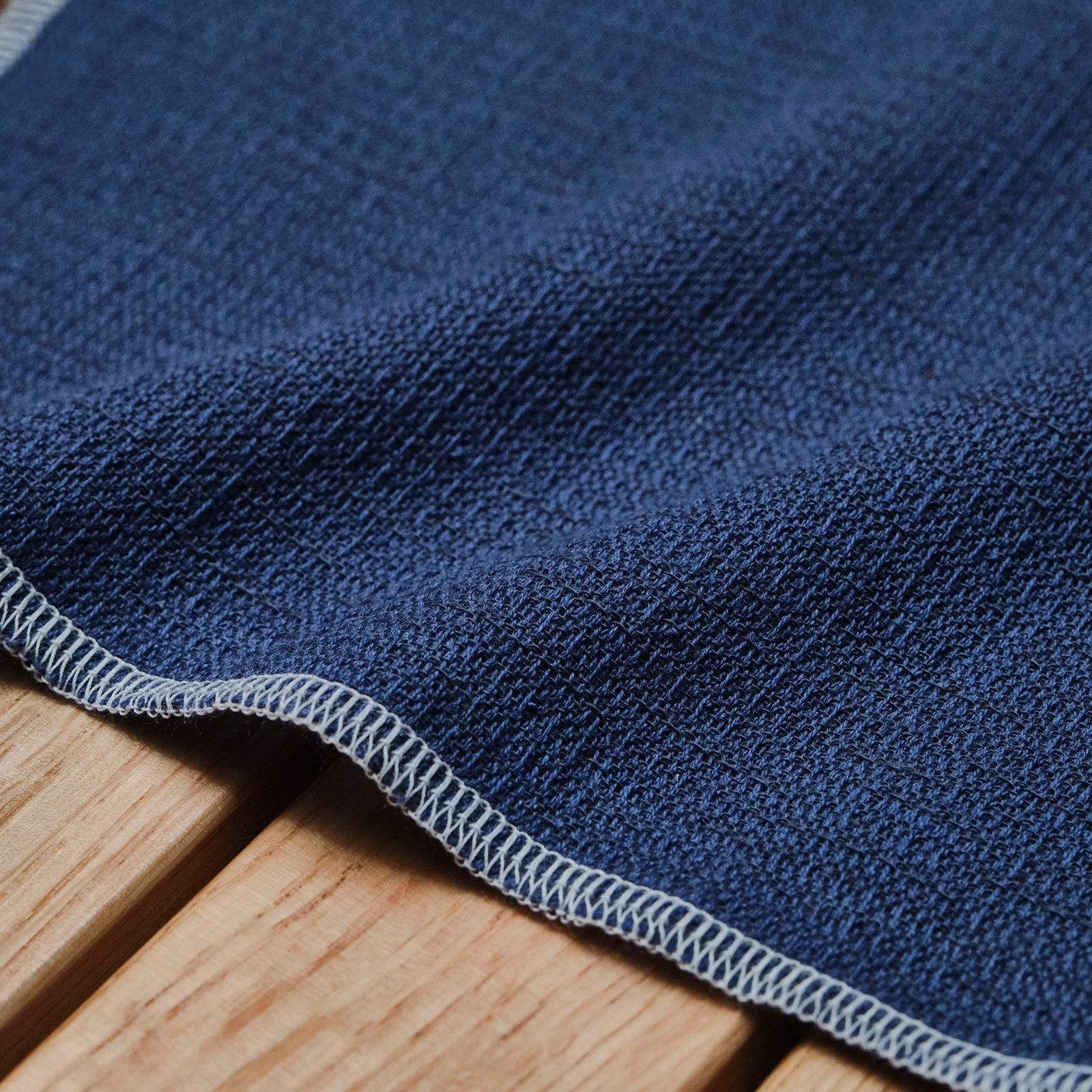 HILLS FIELD × MOKU HANDKERCHIEF ハンカチ ネイビー