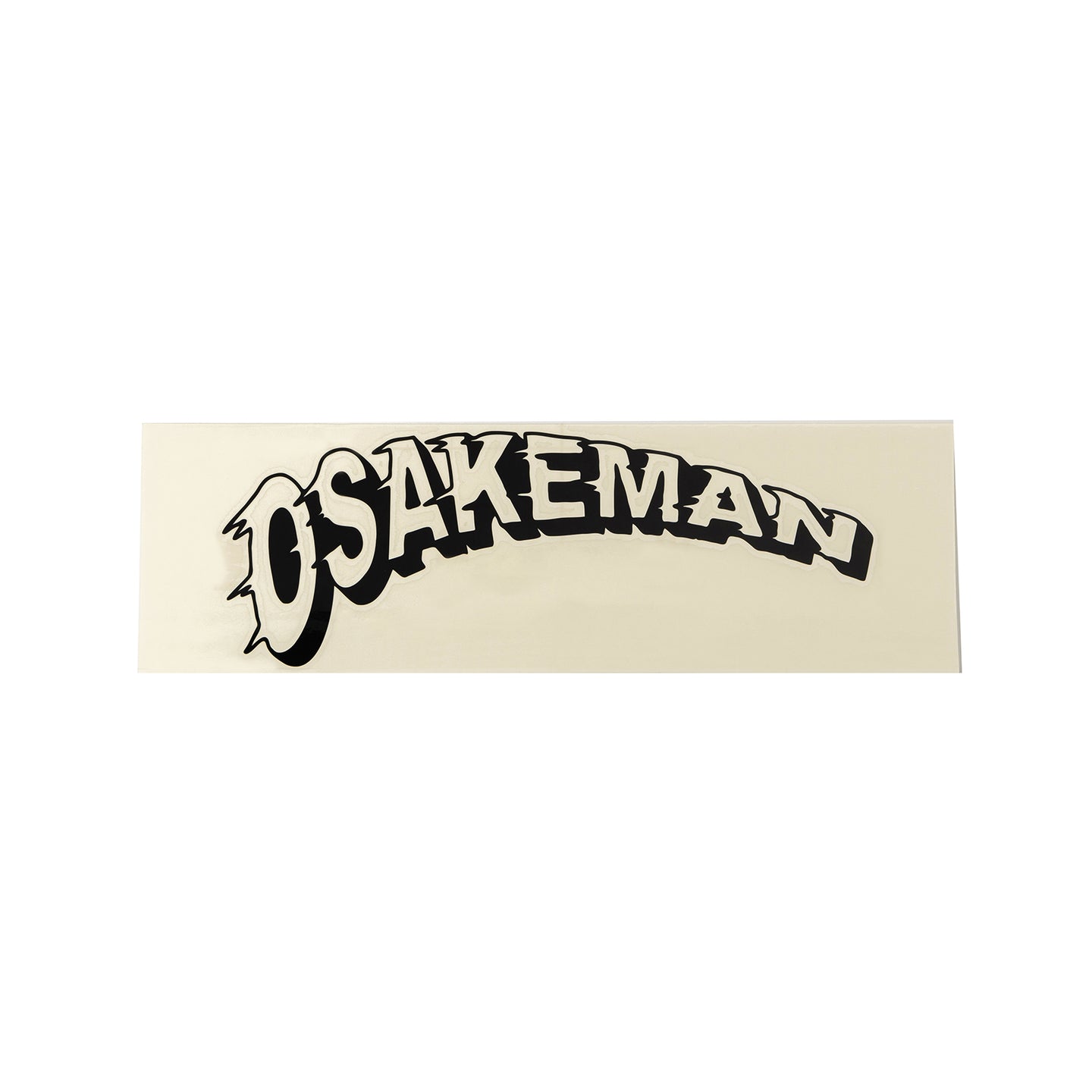 OSAKEMAN ロゴ カッティングステッカー ブラック