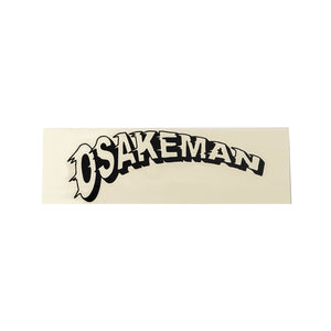 OSAKEMAN ロゴ カッティングステッカー ブラック
