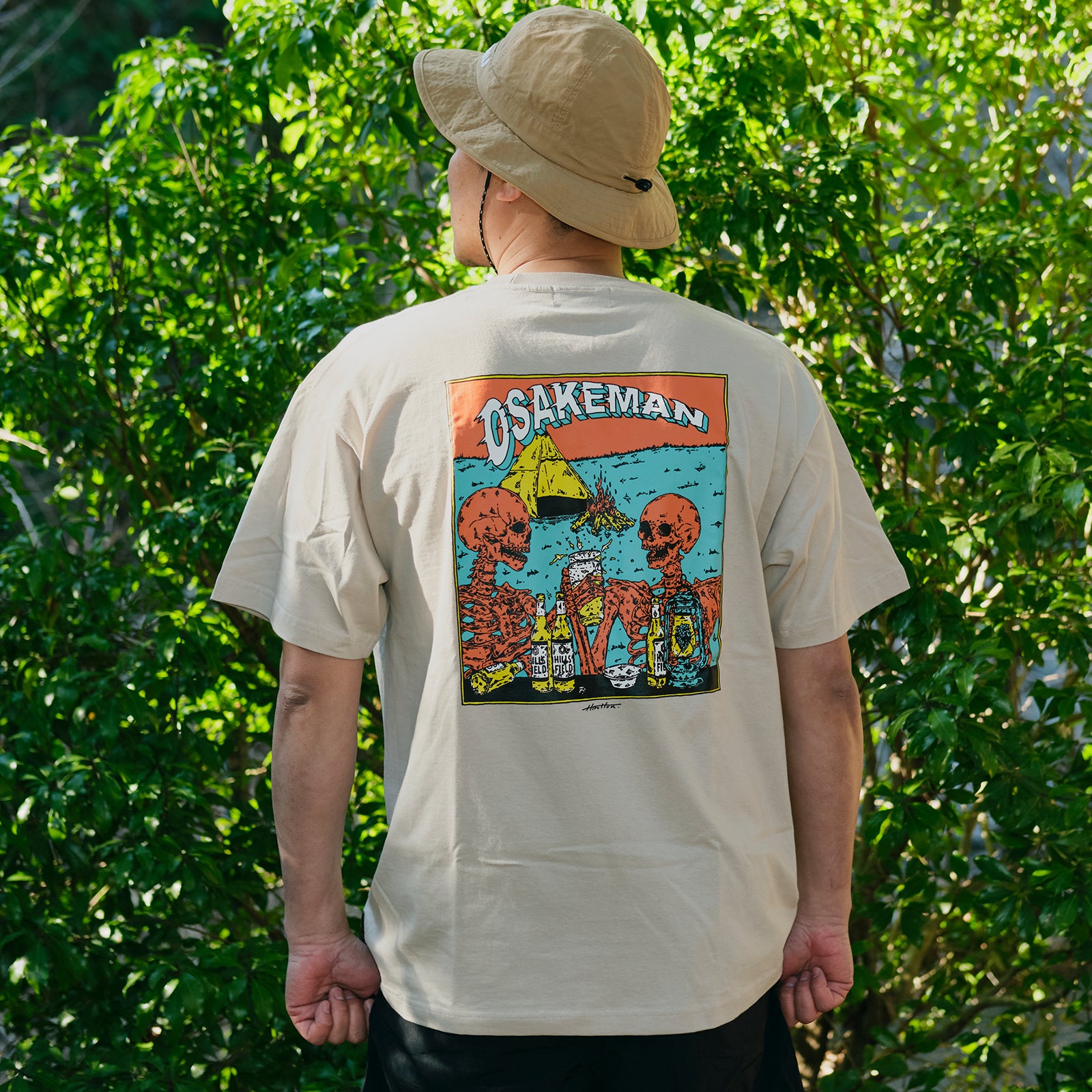 OSAKEMAN T-Shirt お酒マン Tシャツ サンド – HILLS FIELD