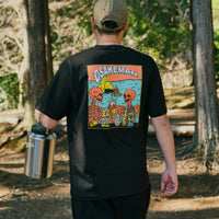 OSAKEMAN T-Shirt お酒マン Tシャツ ブラック