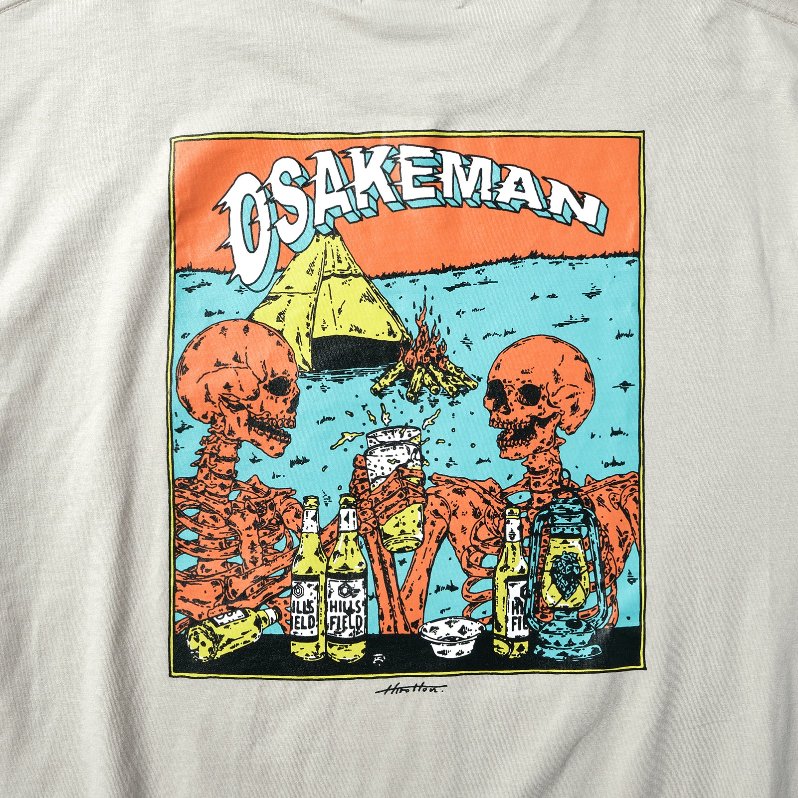 OSAKEMAN T-Shirt お酒マン Tシャツ サンド – HILLS FIELD