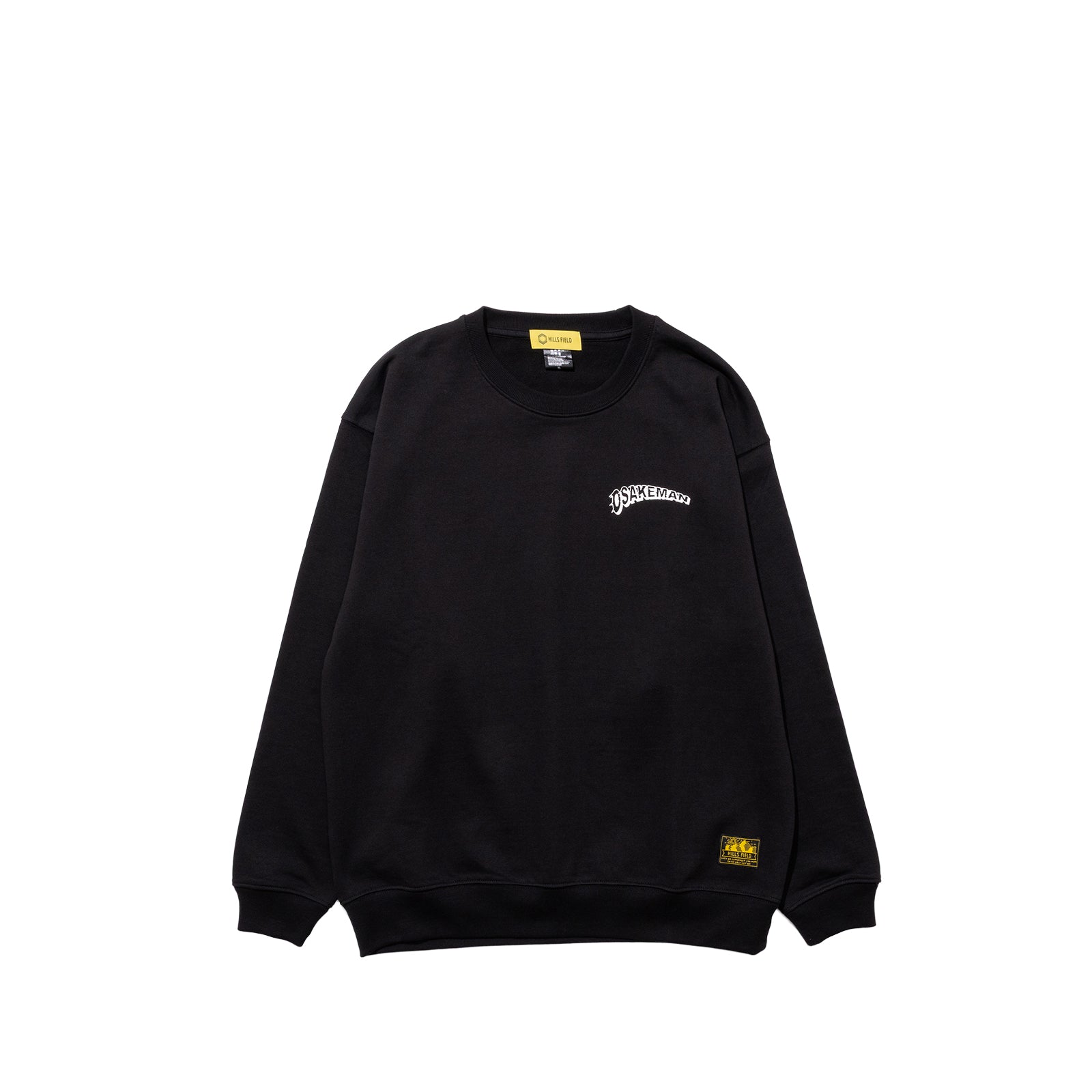 あ*む様 FBS スウェット OSAKEMAN CREW NECK ブラック – HILLS FIELD