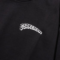 OSAKEMAN CREW NECK ブラック