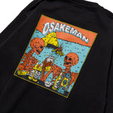 OSAKEMAN CREW NECK ブラック
