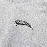 OSAKEMAN CREW NECK ヘザーグレー
