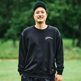 OSAKEMAN CREW NECK ブラック
