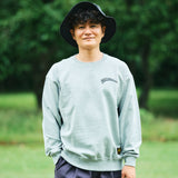 OSAKEMAN CREW NECK ヘザーグレー