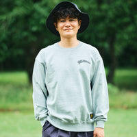 OSAKEMAN CREW NECK ヘザーグレー