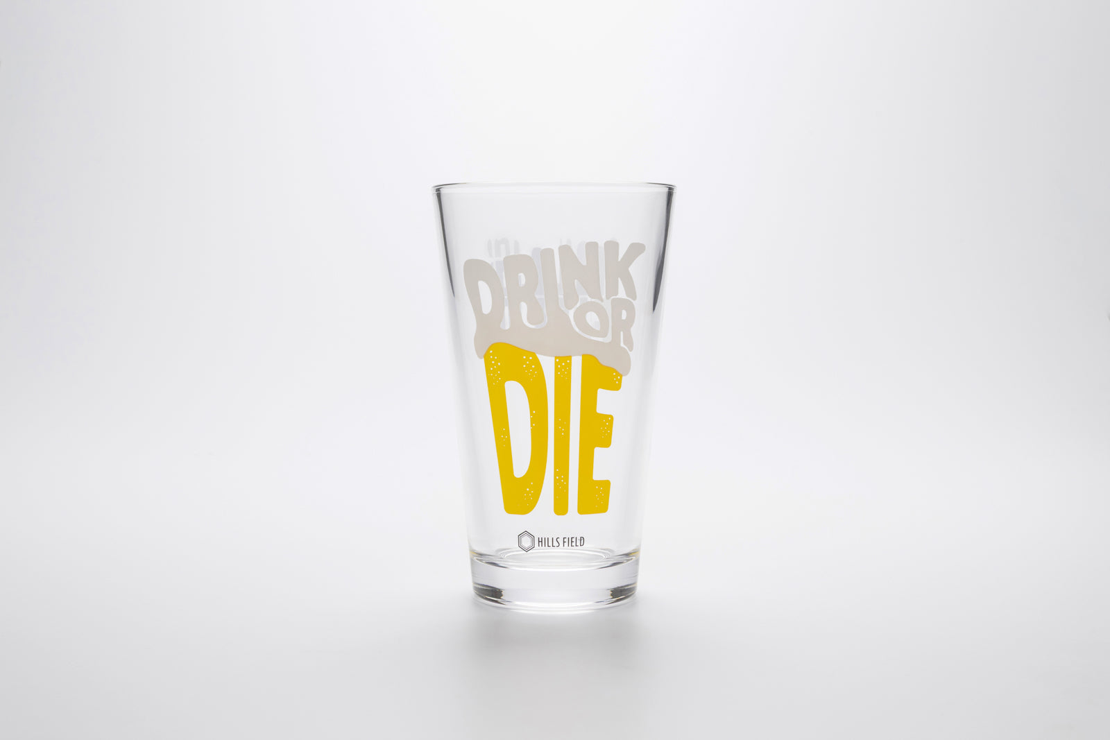 OSAKEMAN・DRINK OR DIE パイントグラス2個＋グラスケースセット