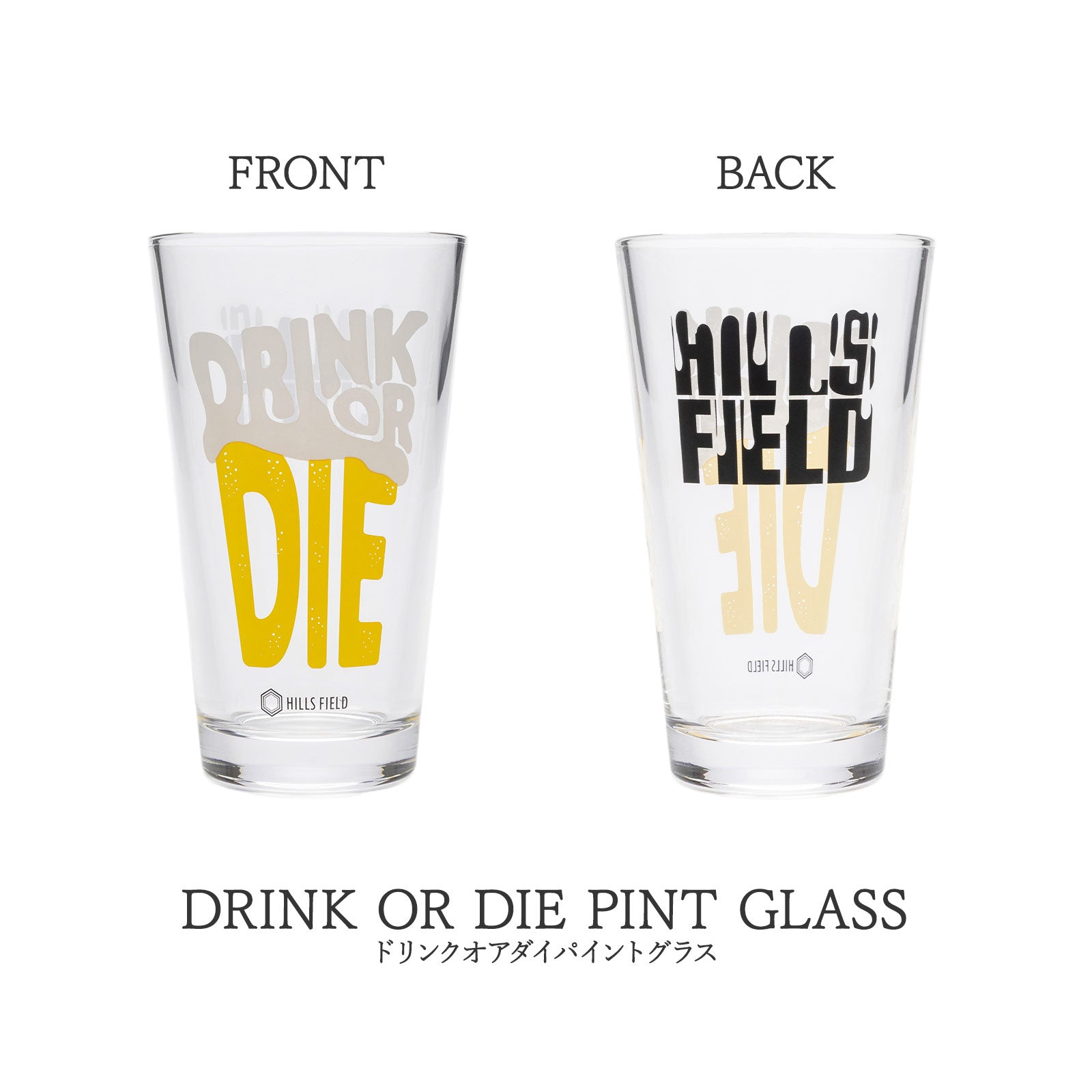 OSAKEMAN + DRINK OR DIE パイントグラス スペシャルセット