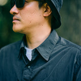 RECYCLED NYLON ORIGINAL S/S SHIRT ブラック