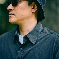 RECYCLED NYLON ORIGINAL S/S SHIRT ブラック