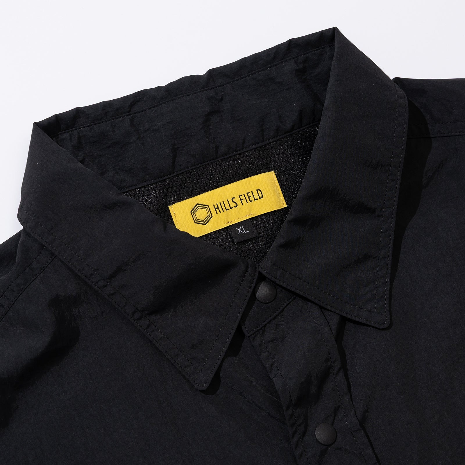 RECYCLED NYLON ORIGINAL S/S SHIRT ブラック