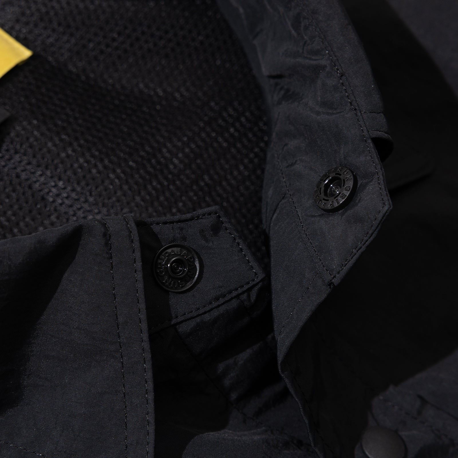RECYCLED NYLON ORIGINAL S/S SHIRT ブラック