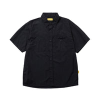 RECYCLED NYLON ORIGINAL S/S SHIRT ブラック