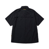 RECYCLED NYLON ORIGINAL S/S SHIRT ブラック