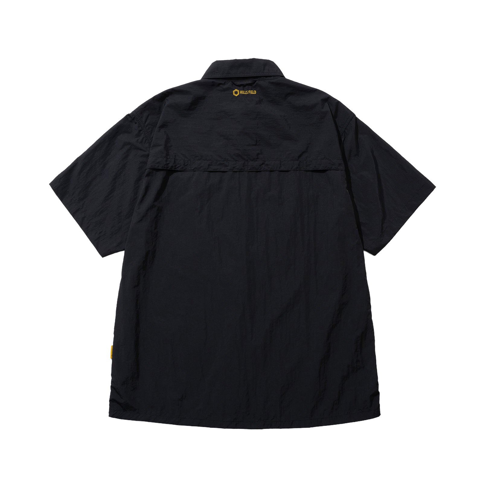RECYCLED NYLON ORIGINAL S/S SHIRT ブラック